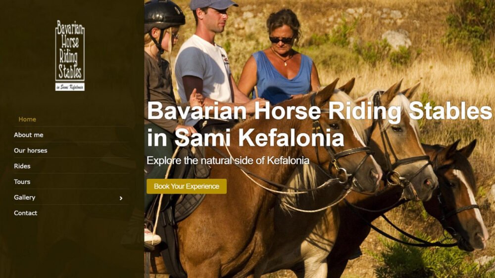 horse riding in kefalonia