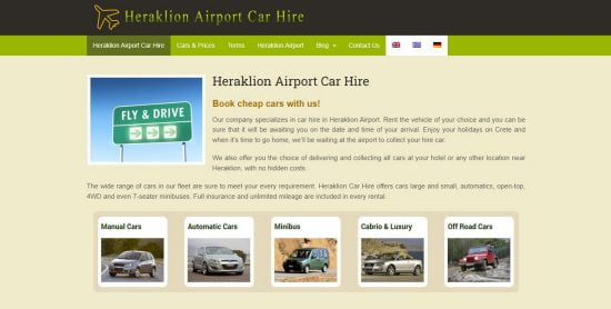car hire heraklion airport