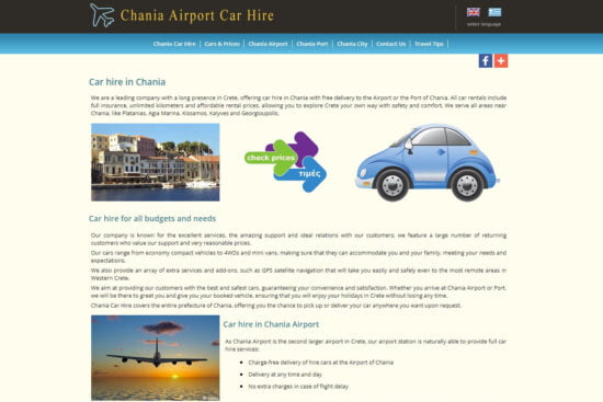 chania airport car hire