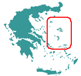 map greece north aegean islands