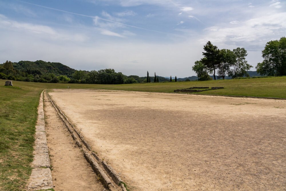stadium at ancient olympia