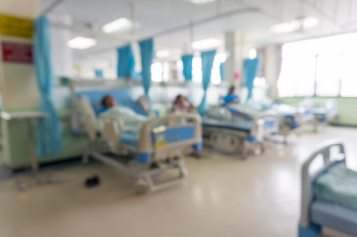 patients in hospital in greece