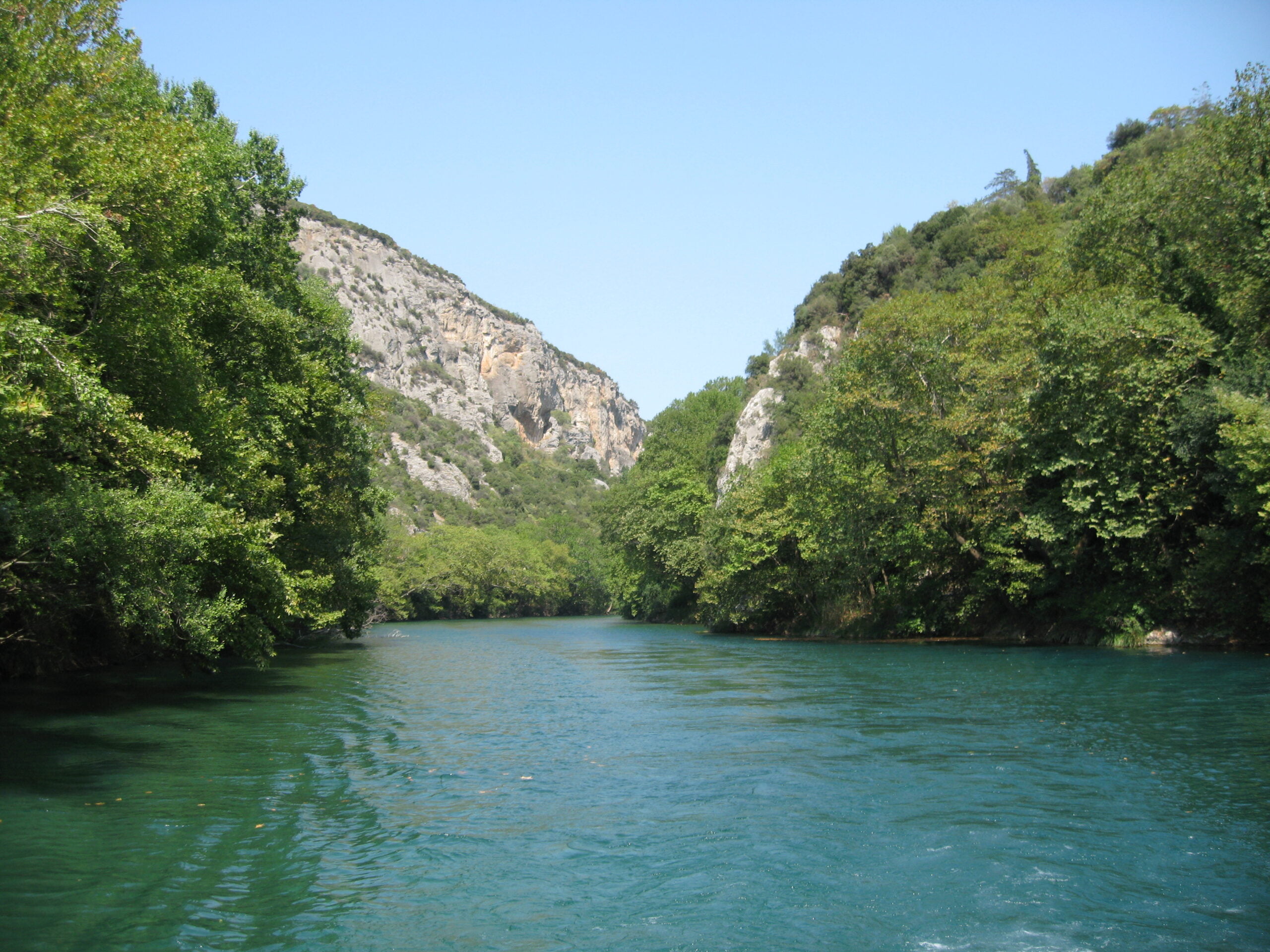 river pineios in greece
