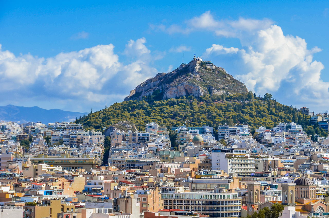 lycabettus hill in athens